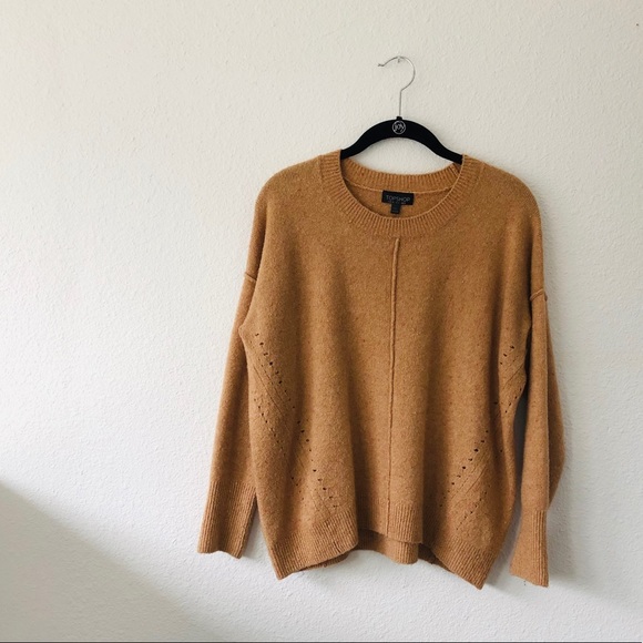 Topshop Sweaters - Topshop Camel Sweater